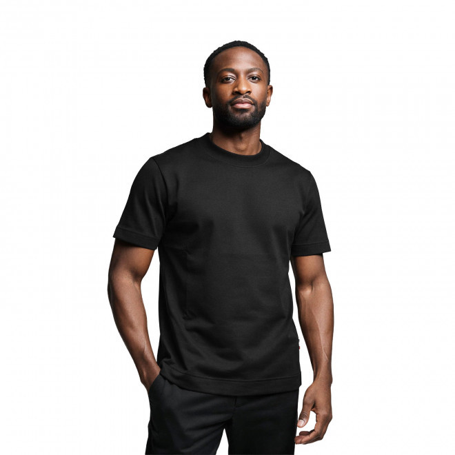 T-SHIRT MADE IN FRANCE PERSONNALISÉ HOMME 220G 'AURELE' - noir