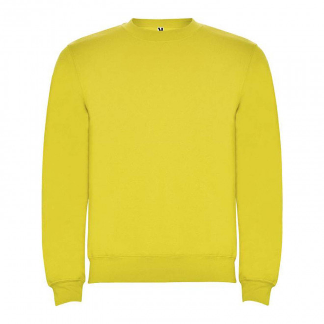 RAPIDE 4J - SWEAT COL ROND MIXTE PERSONNALISABLE 'RAPHAEL' - jaune