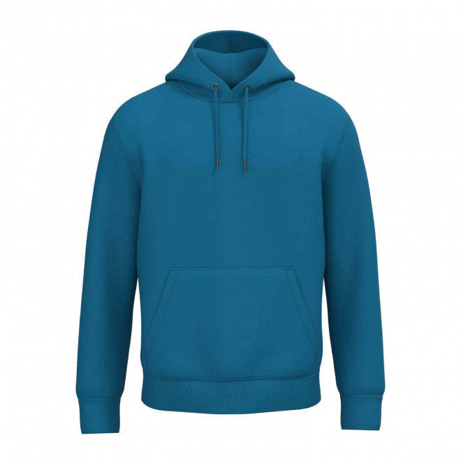 SWEAT-SHIRT MIXTE CAPUCHE PERSONNALISABLE 'NATIF' - bleu saphir