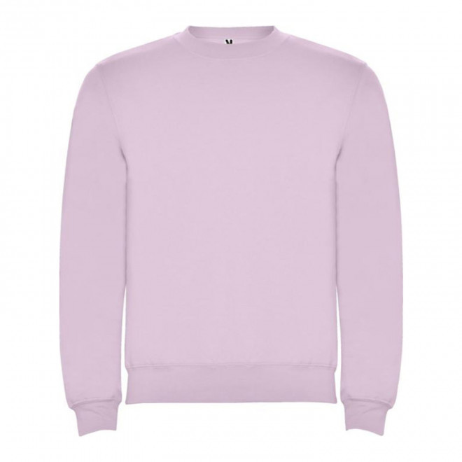 RAPIDE 4J - SWEAT COL ROND MIXTE PERSONNALISABLE 'RAPHAEL' - rose clair