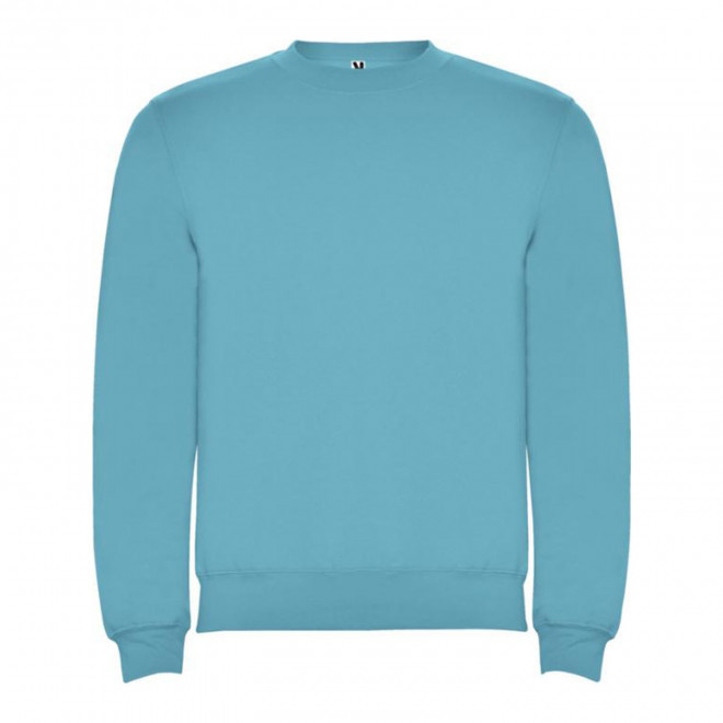 RAPIDE 4J - SWEAT COL ROND MIXTE PERSONNALISABLE 'RAPHAEL' - turquoise