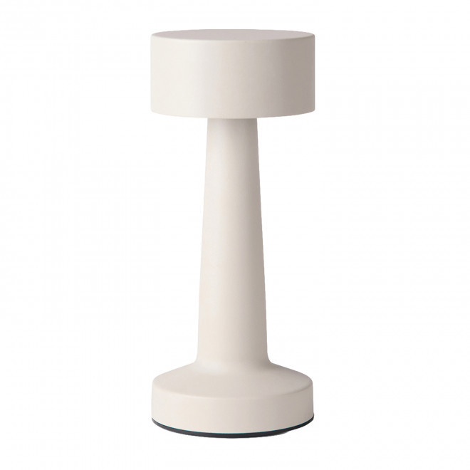 LAMPE LED DE TABLE PERSONNALISABLE 'MEYNU RECYCLE' - beige