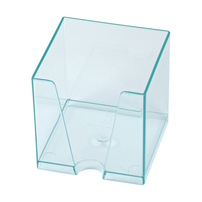 SUPPORT BLOC PAPIER PUBLICITAIRE 'KUALA' - vert clair translucide