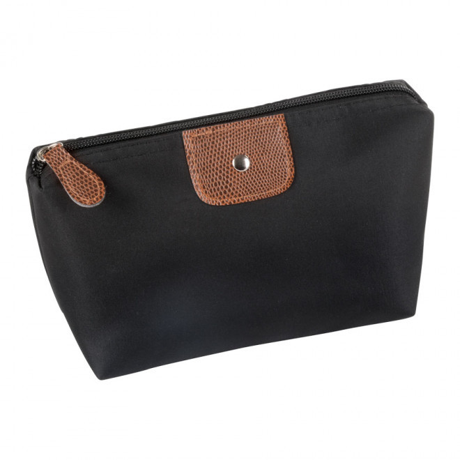 TROUSSE DE TOILETTE PERSONNALISÉE 'ANAIS' - noir