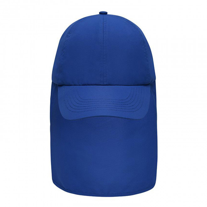 CASQUETTE DE TRAVAIL PROTEGE NUQUE PERSONNALISABLE 'DAIBO' - bleu royal