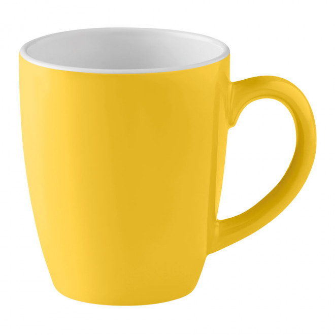 MUG PERSONNALISABLE 290ML 'DULCE' - jaune