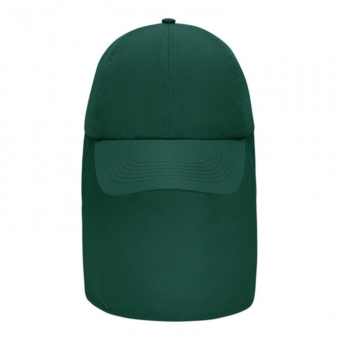 CASQUETTE DE TRAVAIL PROTEGE NUQUE PERSONNALISABLE 'DAIBO' - vert foncé