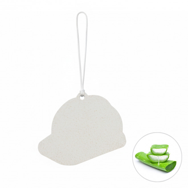 DESODORISANT VOITURE PERSONNALISABLE 'KENDO CASQUE' - aloe vera