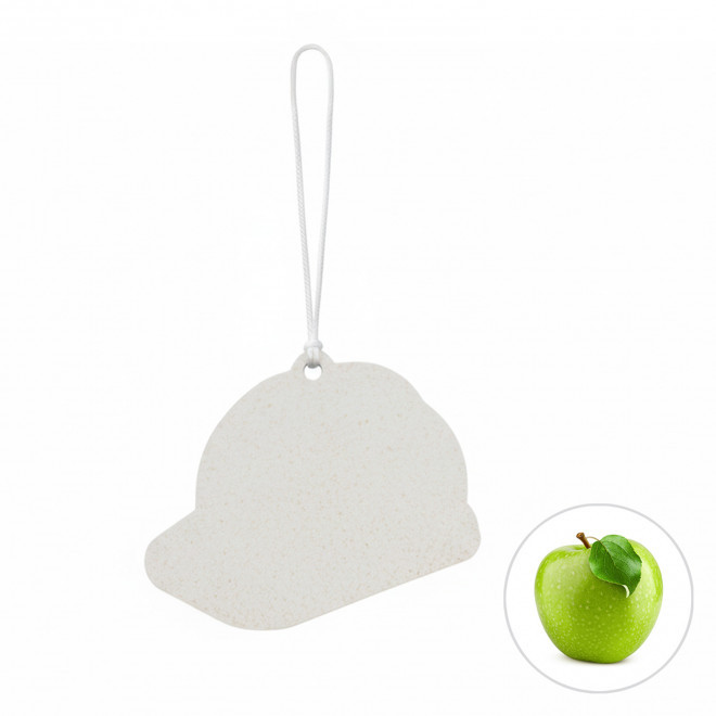 DESODORISANT VOITURE PERSONNALISABLE 'KENDO CASQUE' - pomme