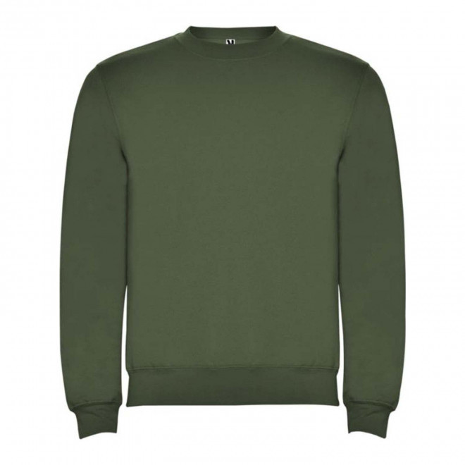 RAPIDE 4J - SWEAT COL ROND MIXTE PERSONNALISABLE 'RAPHAEL' - vert kaki