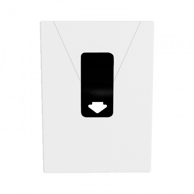 MINI PAQUET DE MOUCHOIRS PERSONNALISABLE 'TCHOUMA' - noir