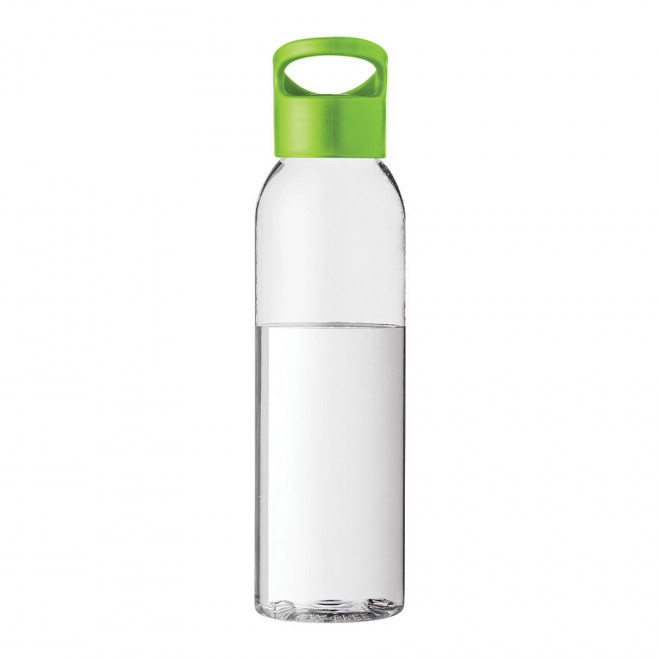 BOUTEILLE PUBLICITAIRE CORPS TRANSPARENT 650ML 'SIMCOE' - vert