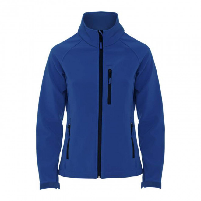 RAPIDE 4J - SOFTSHELL FEMME PERSONNALISABLE 'ANTARDIDA'  - bleu royal