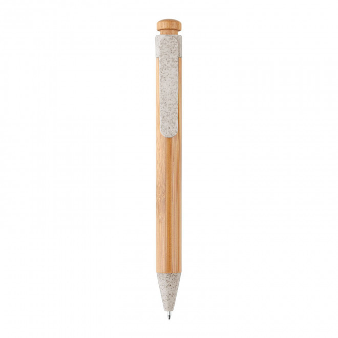 STYLO EN BAMBOU PERSONNALISABLE 'FARGESIA' - beige