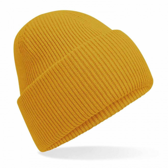 BONNET REVERS PERSONNALISABLE 'CAPELINO RECYCLE' - jaune moutarde