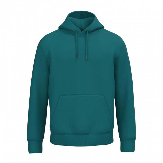 SWEAT-SHIRT MIXTE CAPUCHE PERSONNALISABLE 'NATIF' - vert forêt