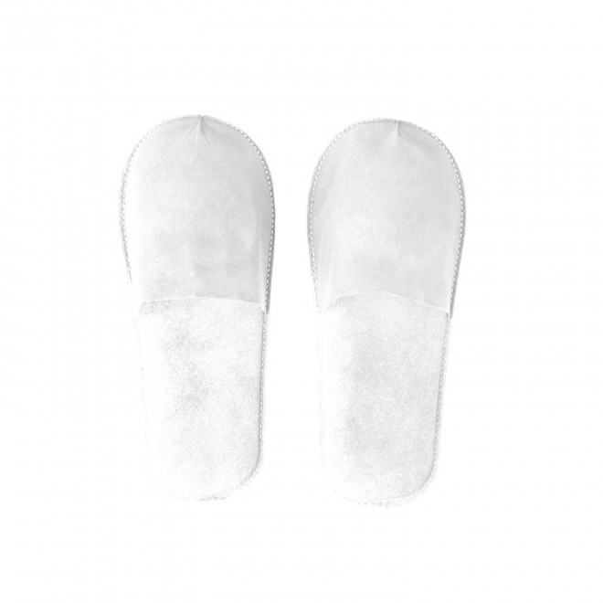 CHAUSSONS JETABLES PERSONNALISES 'FLUGO' - blanc
