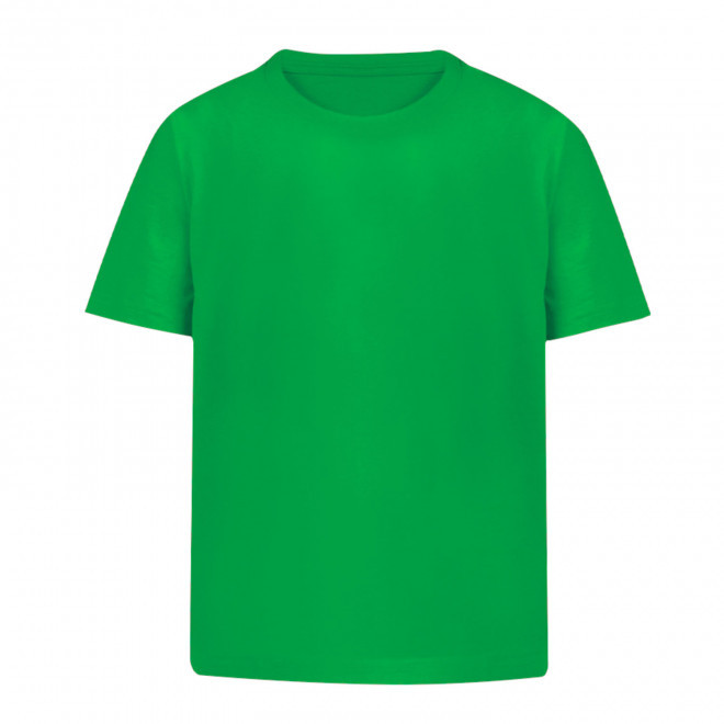 TEE-SHIRT ENFANT COULEUR PERSONNALISABLE 'NAYA' 160GM² - vert