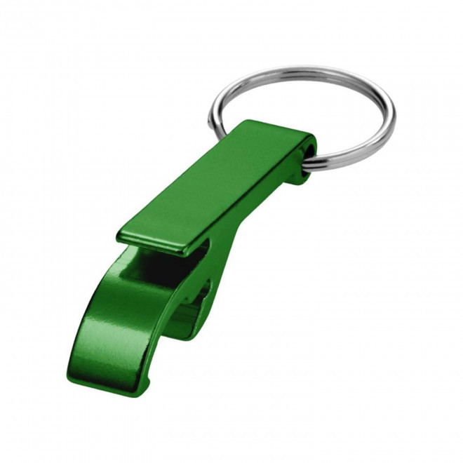 PORTE-CLÉS DÉCAPSULEUR PERSONNALISABLE 'OFFNER' - vert