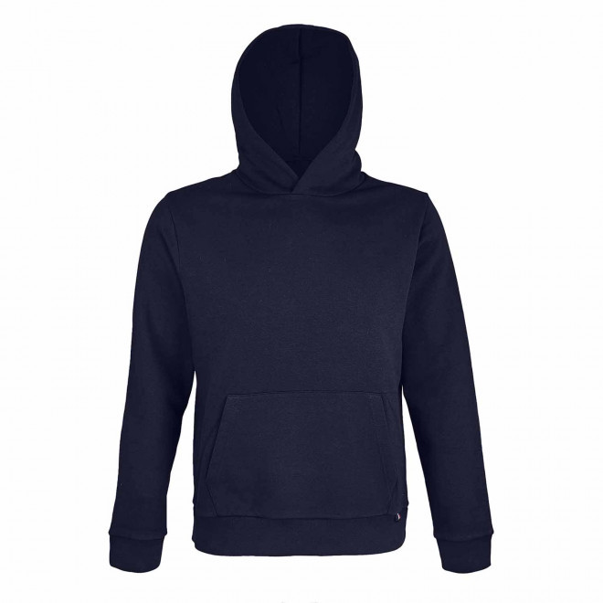SWEAT-SHIRT MIXTE CAPUCHE MIF PERSONNALISABLE ATF® 'GABRIEL' - bleu marine