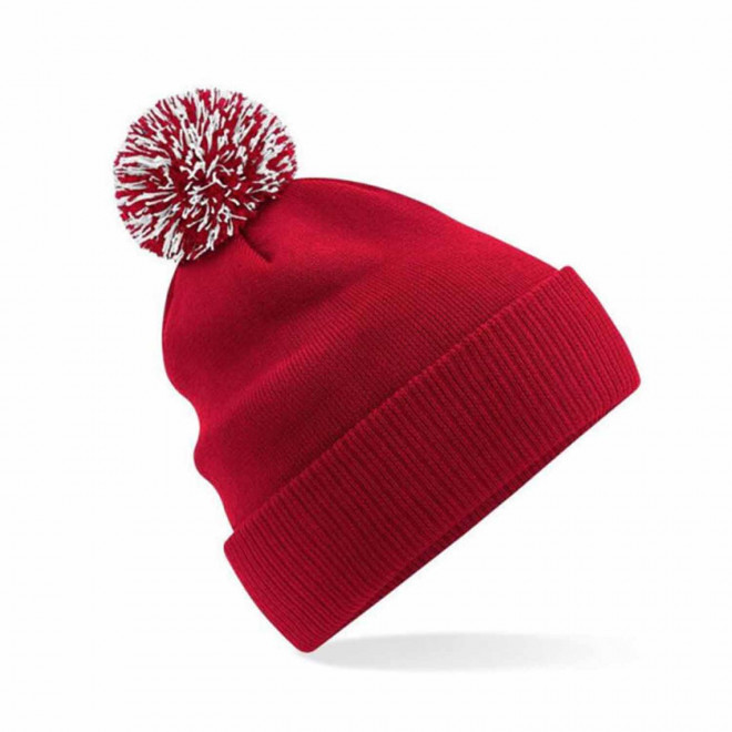 BONNET REVERS PERSONNALISABLE 'SNOBI RECYCLE' - rouge