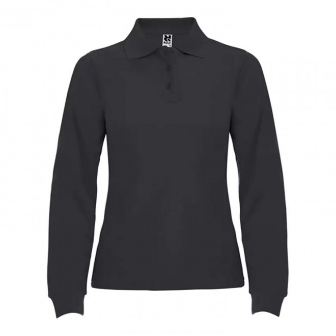 RAPIDE 4J - POLO FEMME 'ESTRELLO' - gris foncé