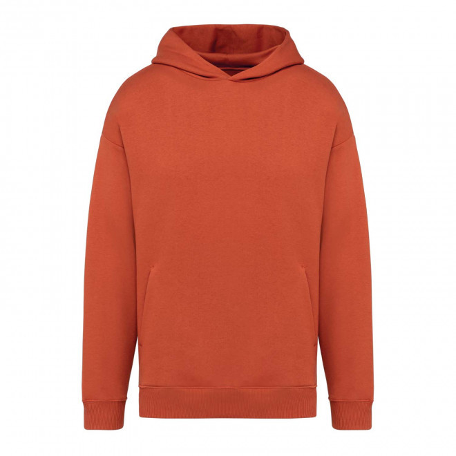 SWEAT-SHIRT PERSONNALISABLE MIXTE OVERSIZE 'OBEBI SPIRIT' - orange