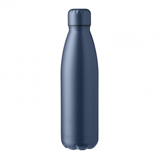 BOUTEILLE ISOTHERME 500ML PERSONNALISABLE 'MATERA MAT' - bleu