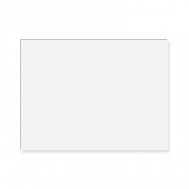 PANNEAU RIGIDE AKILUX® PERSONNALISABLE 'CLEOL RECYCLE' - blanc 60x80 cm