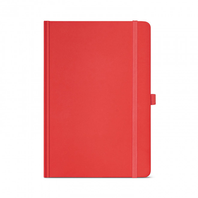 CARNET A5 CARTON RECYCLE PERSONNALISABLE 'ORMA' - rouge
