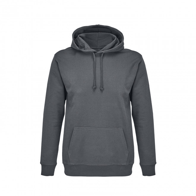 SWEAT CAPUCHE PERSONNALISÉ UNISEXE 80% COTON 280G 'CONDOR' - gris souris