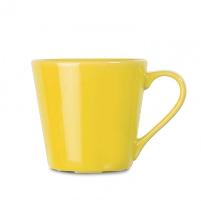 MUG CERAMIQUE 200ML PERSONNALISABLE 'MARKY' - jaune