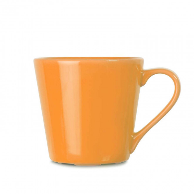 MUG CERAMIQUE 200ML PERSONNALISABLE 'MARKY' - orange