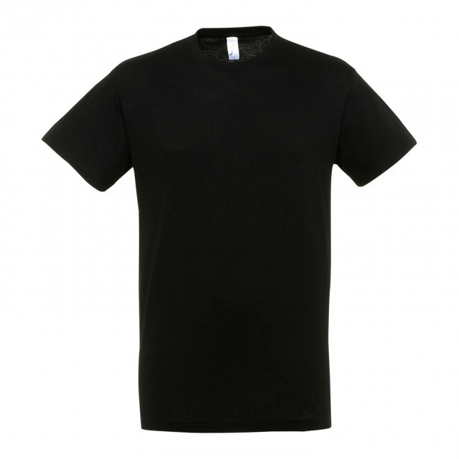 TEE-SHIRT MIXTE PERSONNALISE 'TITAN' - noir