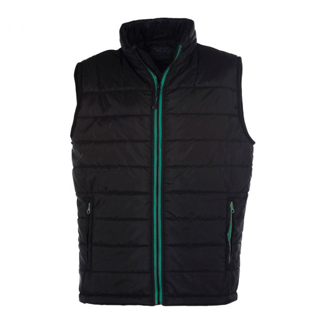 BODYWARMER HOMME PEN DUICK® 'CITY' - noir/vert