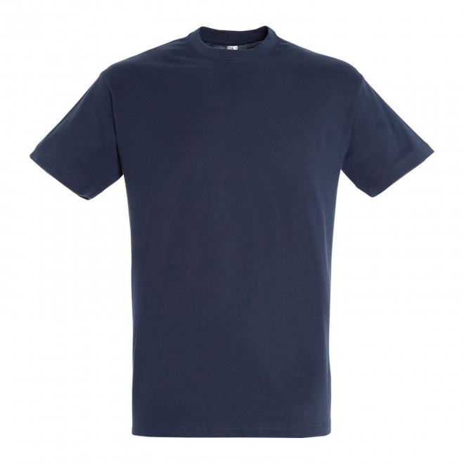 TEE-SHIRT MIXTE PERSONNALISE 'TITAN' - bleu marine