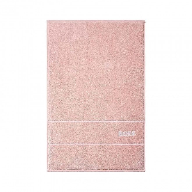 SERVIETTE 40X60 HUGO BOSS PERSONNALISABLE 'PLAIN' - rose
