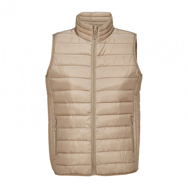 DOUDOUNE SANS MANCHES PERSONNALISABLE FEMME 'STREAM BW' - corde