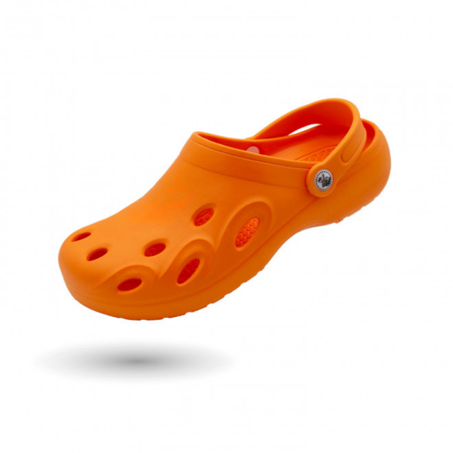 SANDALE PERSONNALISABLE 'CLOG' - orange