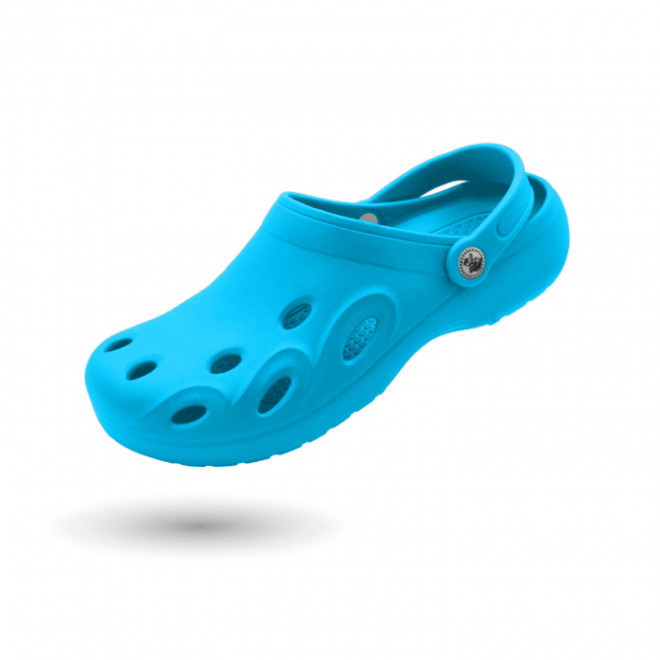 SANDALE PERSONNALISABLE 'CLOG' - bleu