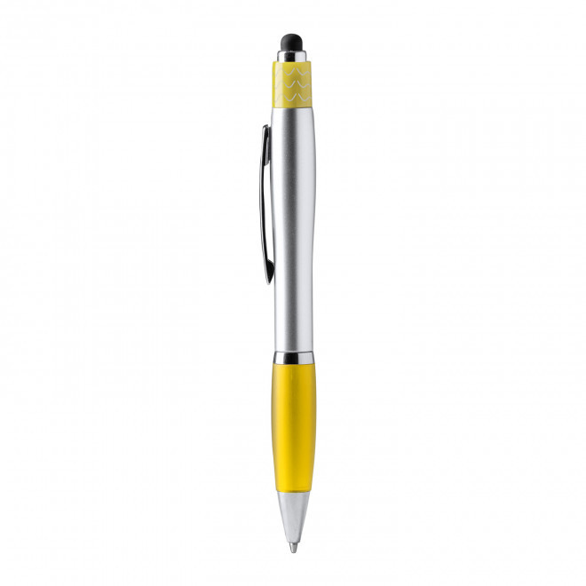 STYLO PERSONNALISABLE 'RIOSATIN SPINNER' - jaune