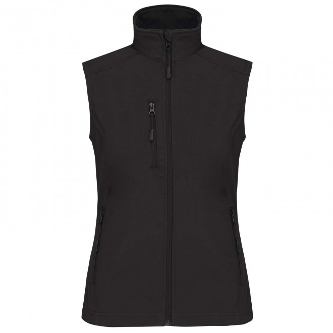 VESTE SOFTSHELL FEMME PERSONNALISABLE 'KARISOFT BW' - noir