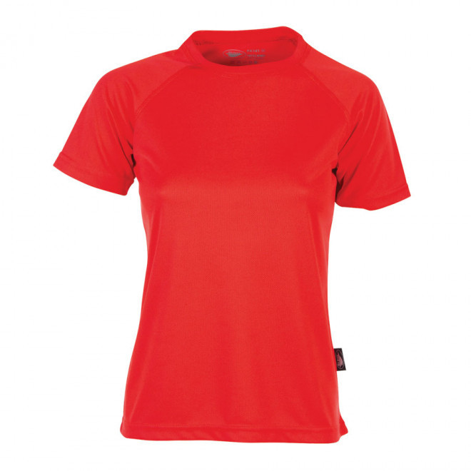 TEE-SHIRT PERSONNALISÉ COULEUR FEMME PEN DUICK® 'FIRSTEE' - rouge