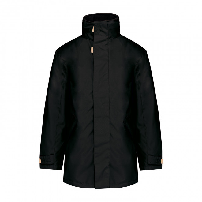 PARKA CHAUDE HOMME KARIBAN PERSONNALISABLE 'KARITOU' - noir