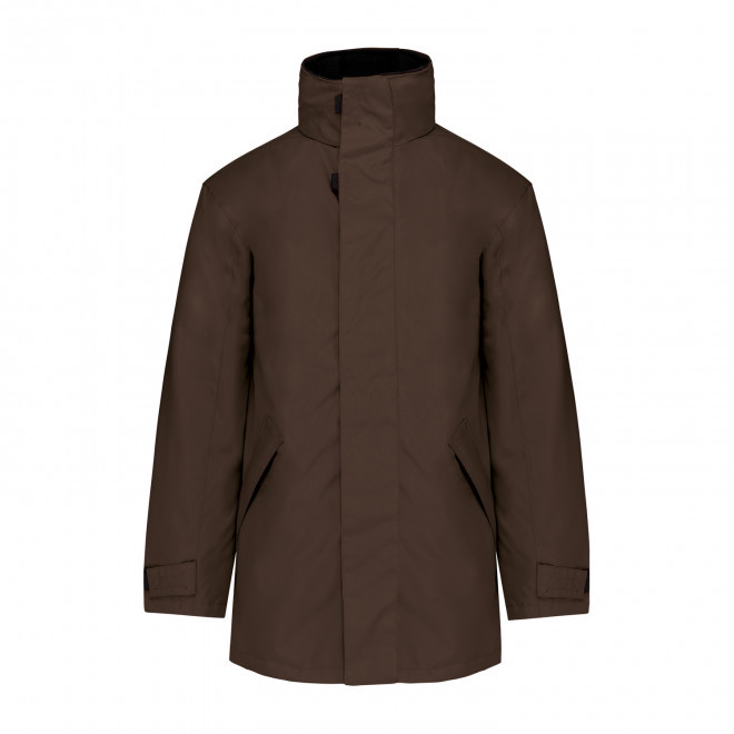 PARKA CHAUDE HOMME KARIBAN PERSONNALISABLE 'KARITOU' - chocolat