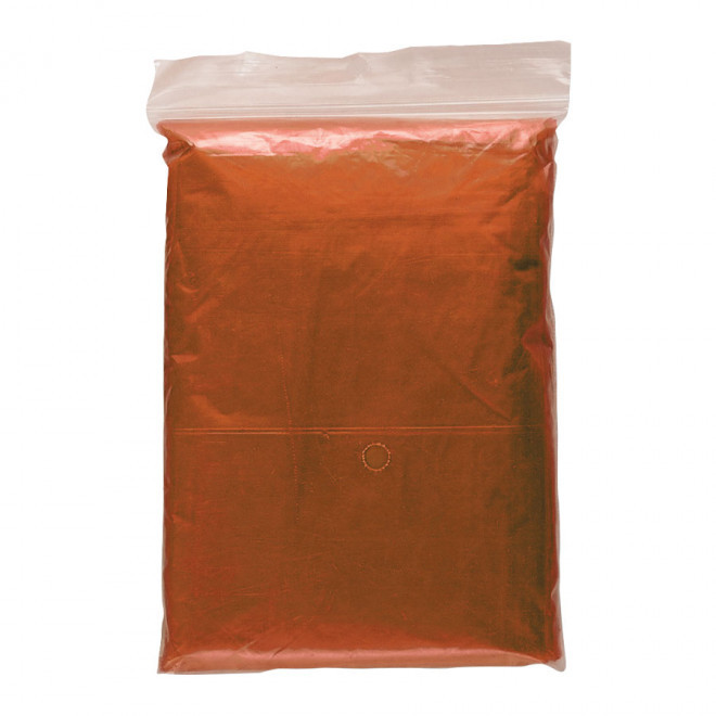 PONCHO PERSONNALISÉ TRANSPARENT 'LAGGAN' - orange