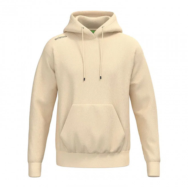 SWEATSHIRT CAPUCHE MIXTE PERSONNALISABLE 'TS' - beige