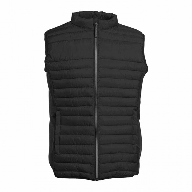 BODYWARMER HOMME PERSONNALISÉ PEN DUICK® 'BALTIMORE'  - noir/gris clair