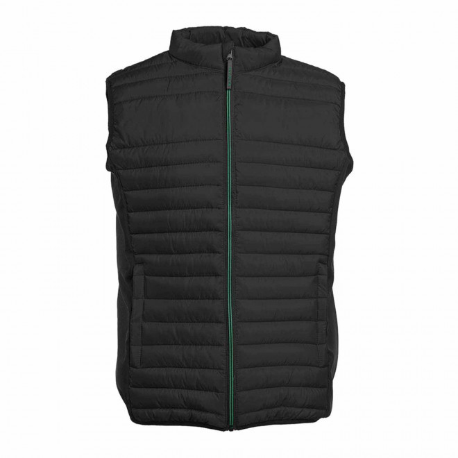 BODYWARMER HOMME PERSONNALISÉ PEN DUICK® 'BALTIMORE'  - noir/vert
