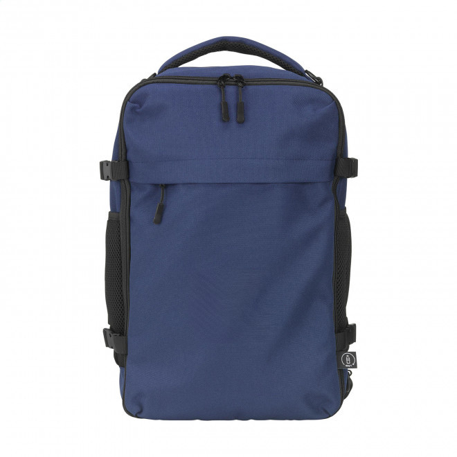 SAC A DOS CABINE PERSONNALISABLE 'BINECA' - bleu marine